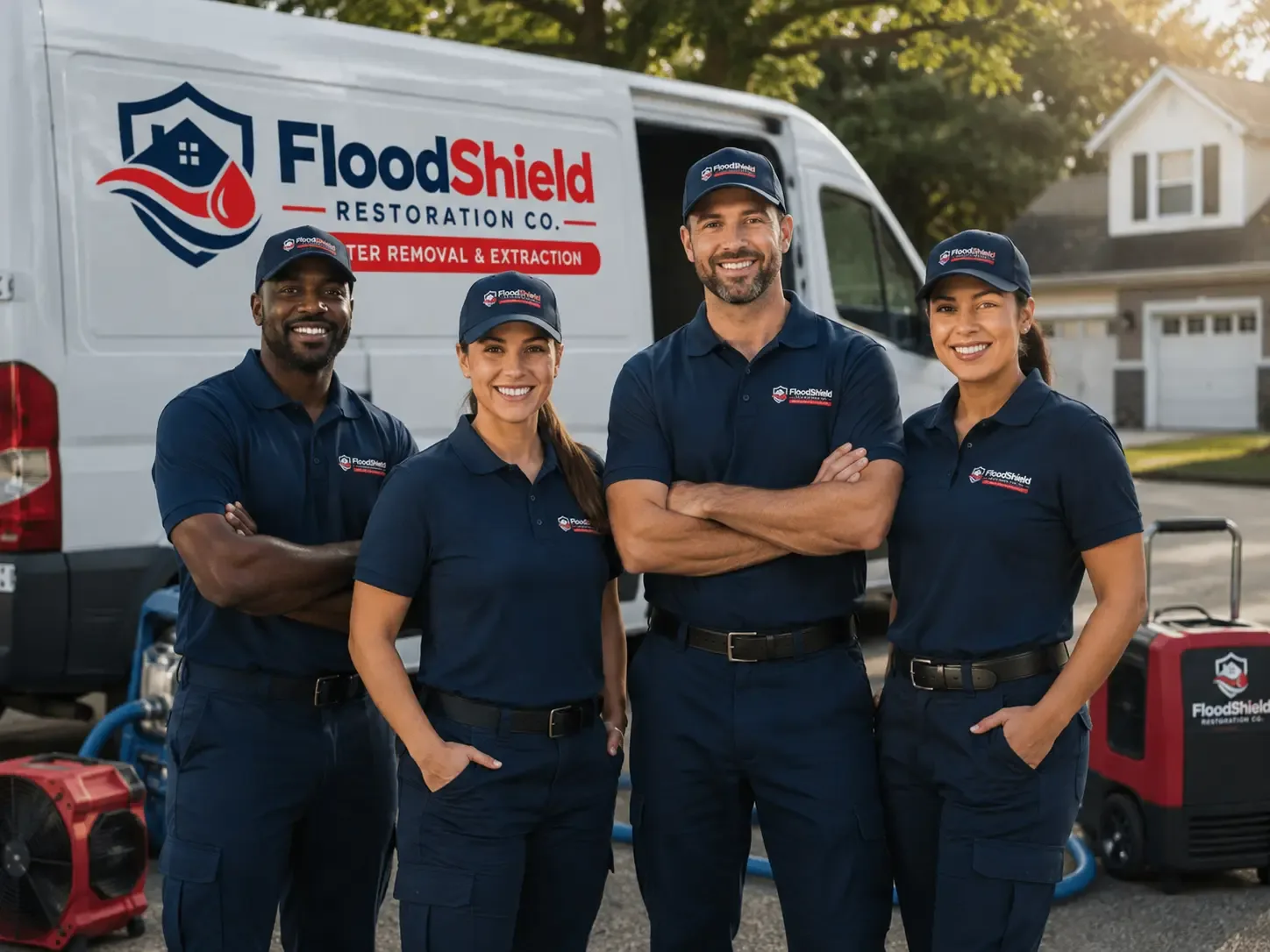 Flood Damage Restoration company in Porter, TX