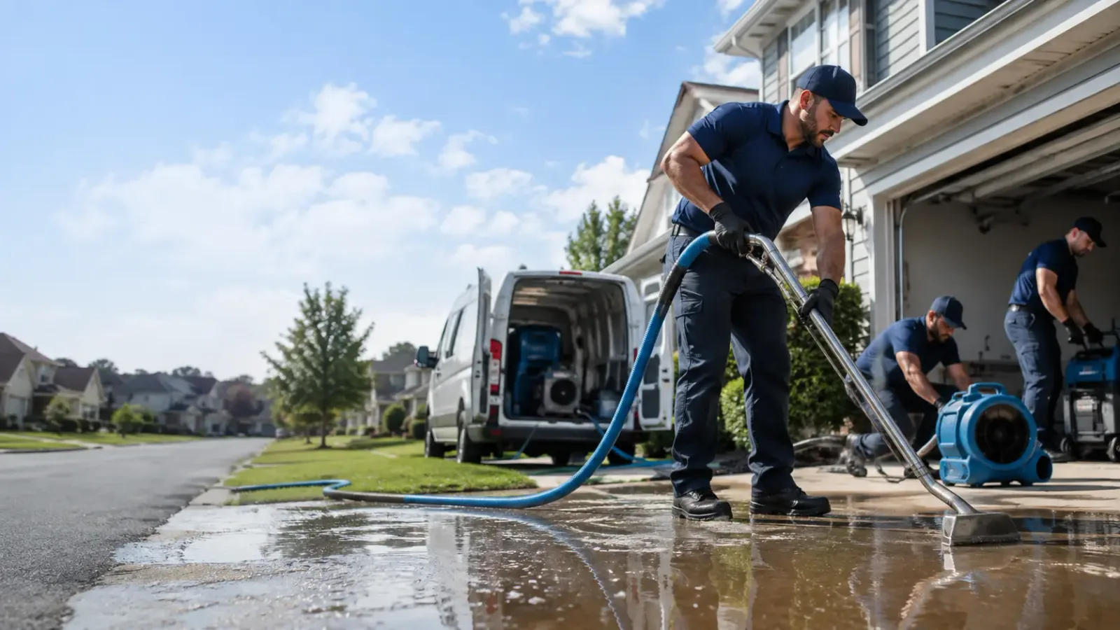 Flood Damage Restoration in Porter, TX